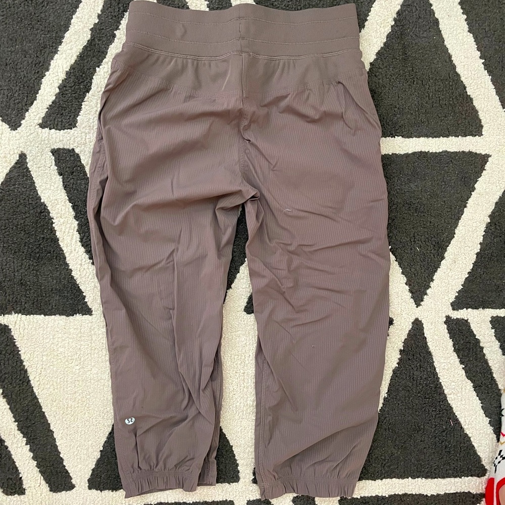 Lululemon joggers.